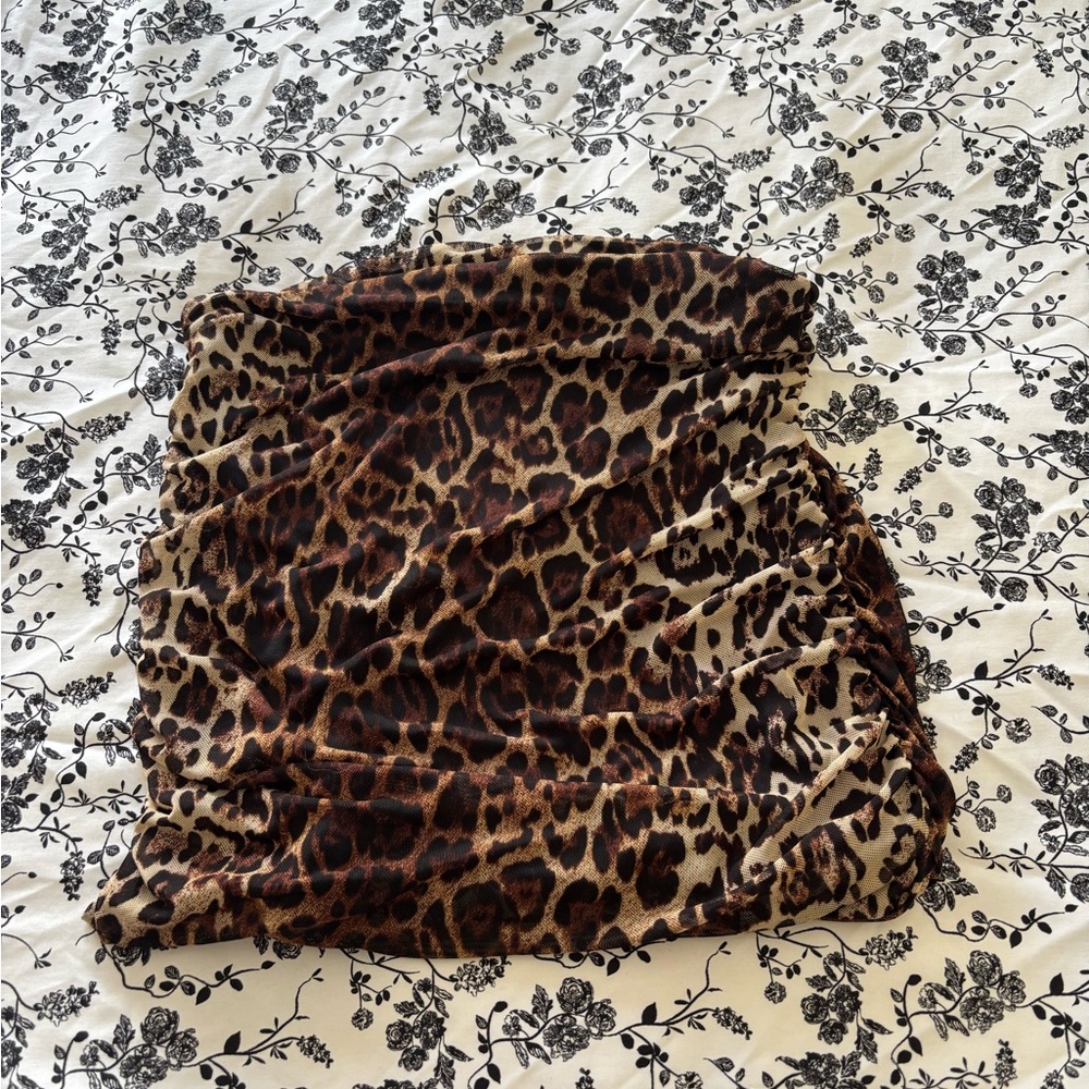 Leopard Print skirt